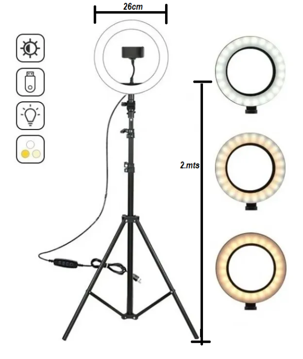 Aros de Luz con Trípode 2